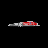 Полотно для сабельных пил AX FANG TIP CARBIDE MILWAUKEE, 150х5мм, (5шт), (дерево с гвоздями)