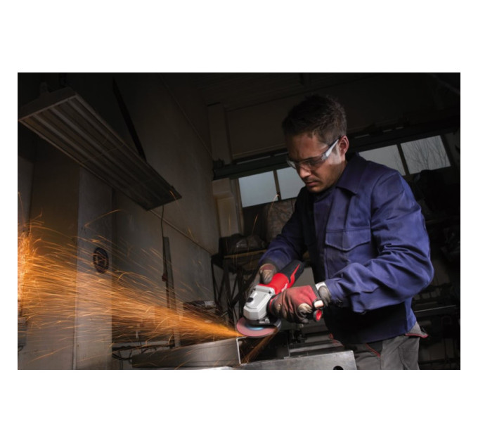 Углошлифовальная машина MILWAUKEE 125 мм AGV 15-125 XE (2800-11000 об/мин) гайка FIXTEC