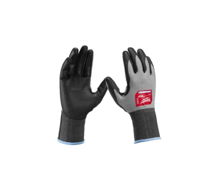 Рукавички робочі MILWAUKEE Hi-Dex (Хай Декс), з опором порізам рівня 2/B, 11/XXL