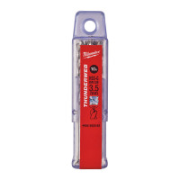 Свердло по металу THUNDERWEB HSS-G MILWAUKEE, DIN338, Ø3,5x70х39мм, (10шт)