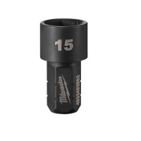 Головка-вставка 14,4мм Hex MILWAUKEE, FPTR-PTS15, 15мм (для M12 FPTR)