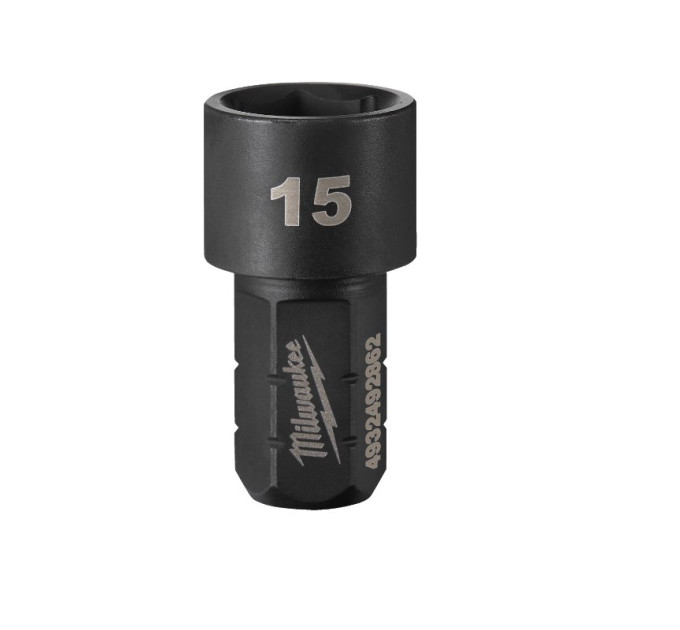 Головка-вставка 14,4мм Hex MILWAUKEE, FPTR-PTS15, 15мм (для M12 FPTR)