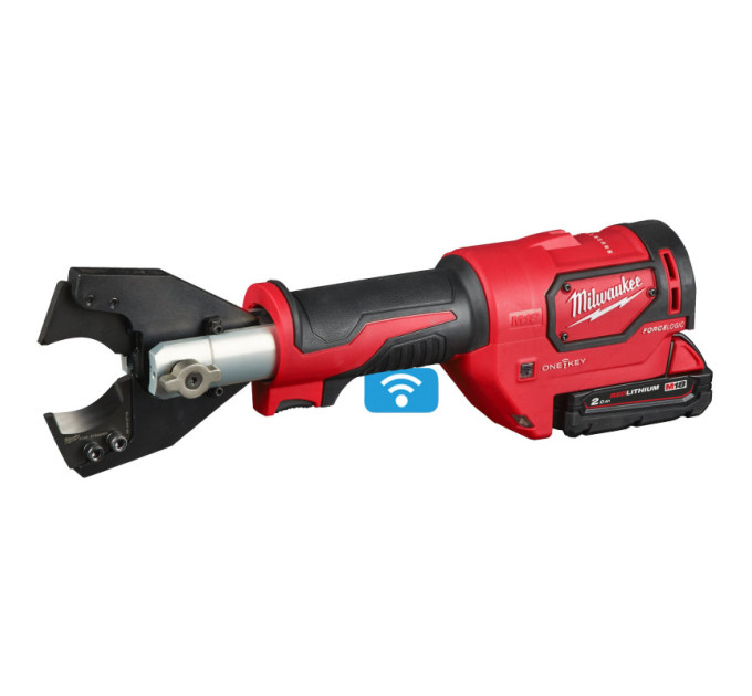 Кабелерез гидравлический аккумуляторный MILWAUKEE M18 ONEHCC-201C FSW (ЗУ+2акк.Х2Ач+кейс)