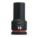 Головка ударная ShW 3/4'' SKT MILWAUKEE, удлиненная, 19мм