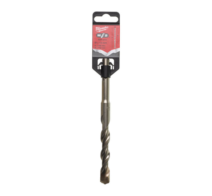 Бур SDS-PLUS M2 MILWAUKEE, Ø13,0х160х110мм
