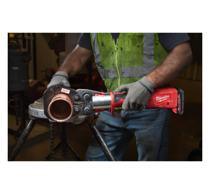 Обжимник гідравлічний акумуляторний для труб MILWAUKEE M18 ONEBLHPT-302C Geberit Mapress(ЗУ+3Х2А)