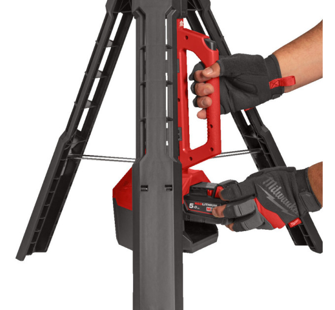 Прожектор світлодіодний акумуляторний MILWAUKEE M18 SAL2-502B (ЗУ+2акк.Х5Ач)