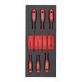 Ложемент с отвертками с трехгранными рукоятками TORX (6шт) MILWAUKEE (45х175,8х417мм) для тележек