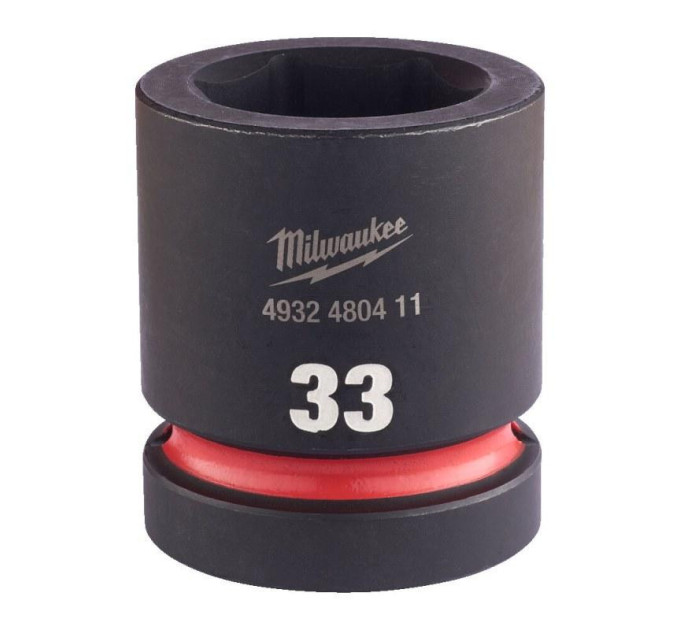 Головка ударная ShW 1'' 6гр. STD MILWAUKEE, 33мм
