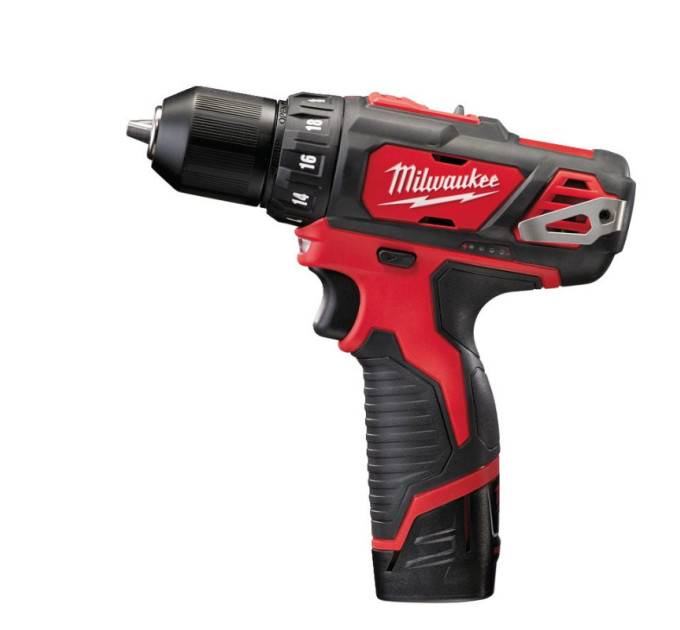 Дриль-шуруповерт акумуляторний MILWAUKEE M12 BDD-202C (30 Нм) (заміна на 4933499686)
