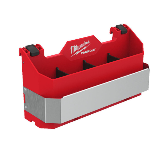 Полка боковая с металической пластиной для кейсов PACKOUT™ MILWAUKEE (154x294x120мм)