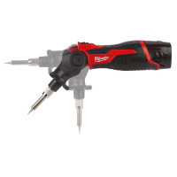 Паяльник аккумуляторный MILWAUKEE M12 SI-201C (ЗУ+1акк.Х2Ач+кейс) Паяльник аккумуляторный MILWAUKEE M12 SI-201C (ЗУ+1акк.Х2Ач+кейс)