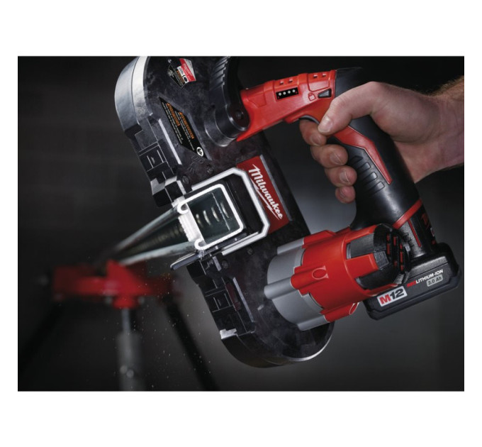 Пила ленточная аккумуляторная MILWAUKEE M12 BS-0 (каркас)