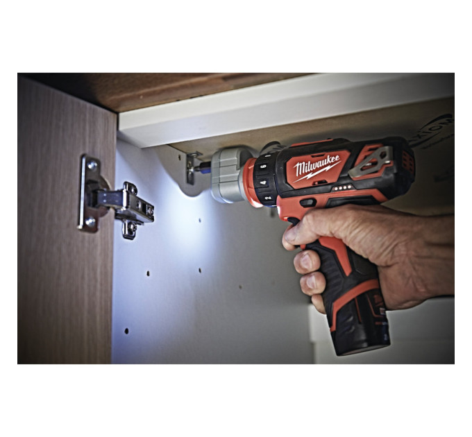 Дриль-шуруповерт акумуляторний MILWAUKEE M12 BDDXKIT-202C (32 Нм) (2насадки+ЗУ+2акк.Х2Ач+кейс)