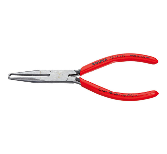 Инструмент для удаления изоляции с тонких проводов, Ø0,6мм 160мм KNIPEX 15 61 160, фосфатированный