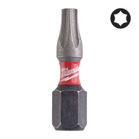 Бита SHOCKWAVE MILWAUKEE, TX20, 25мм, (2шт) Бита SHOCKWAVE MILWAUKEE, TX20, 25мм, (2шт)