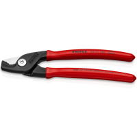 Ножницы для резки кабелей Ø15мм / 50мм², 160мм KNIPEX, 95 11 160 SB, фосфатированные