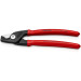 Ножницы для резки кабелей Ø15мм / 50мм², 160мм KNIPEX, 95 11 160 SB, фосфатированные