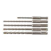 Набор буров SDS-PLUS Contractor MILWAUKEE, (5,5/5,5/6/7/8мм) (5шт)