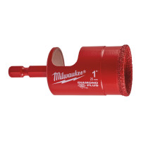 Коронка алмазна Diamond Plus MILWAUKEE, Ø25мм (1/4 Hex) Коронка алмазна Diamond Plus MILWAUKEE, Ø25мм (1/4 Hex)