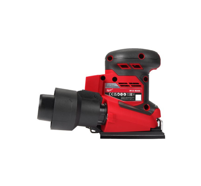 Шлифмашина вибрационная аккумуляторная MILWAUKEE M18 BQSS-0 (каркас)