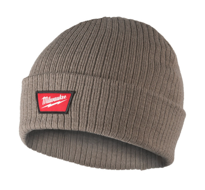 Шапка с манжетой BNC BR MILWAUKEE, коричневая (ONE-SIZE)