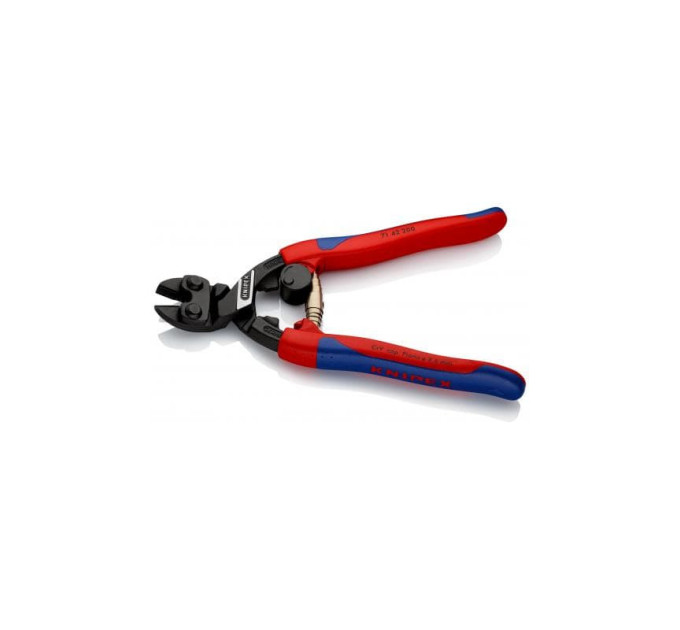Болторез компактный согнутый под углом, Ø6,0мм CoBolt KNIPEX 71 42 200 фосфатированный