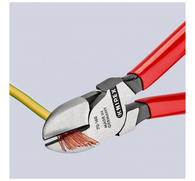 Кусачки боковые (бокорезы), Ø4,0мм, 160мм KNIPEX 70 01 160, фосфатированные