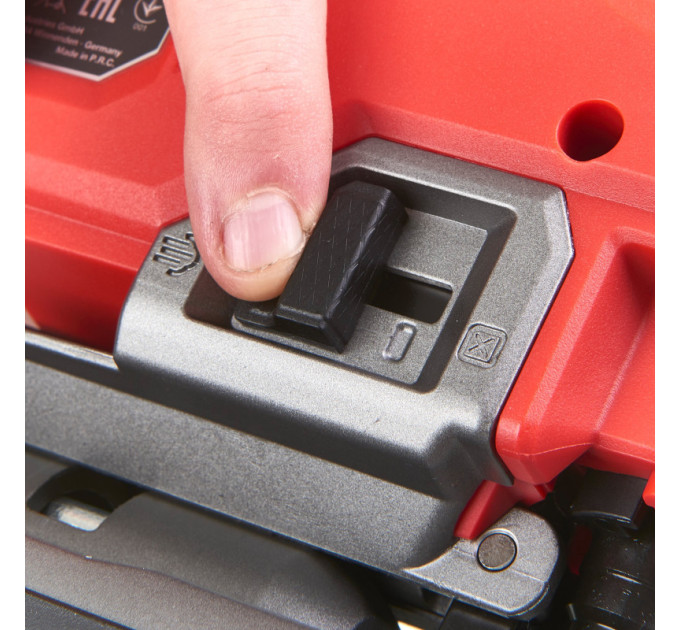Пила лобзикова акумуляторна безщіткова MILWAUKEE M18 FJS-502X (ЗУ+2акк.Х5Ач+HDкейс)