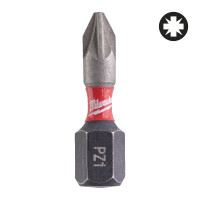 Бита SHOCKWAVE MILWAUKEE, PZ1, 25мм, (2шт) Бита SHOCKWAVE MILWAUKEE, PZ1, 25мм, (2шт)