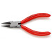 Плоскогубцы круглогубцы захватные для точных работ, 125мм, KNIPEX 37 41 125, фосфатированные