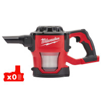 Пылесос аккумуляторный компактный MILWAUKEE M18 CV-0 (каркас)