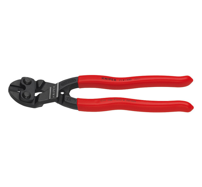 Болторез компактный согнутый под углом, Ø6,0мм CoBolt KNIPEX 71 41 200 SB, фосфатированный