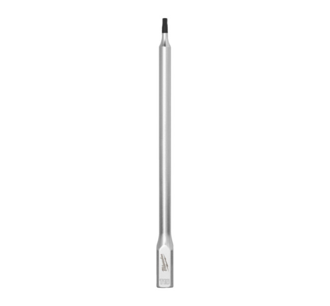 Головка торцевая хромированная ¼” MILWAUKEE удлиненная с битой Torx, T15