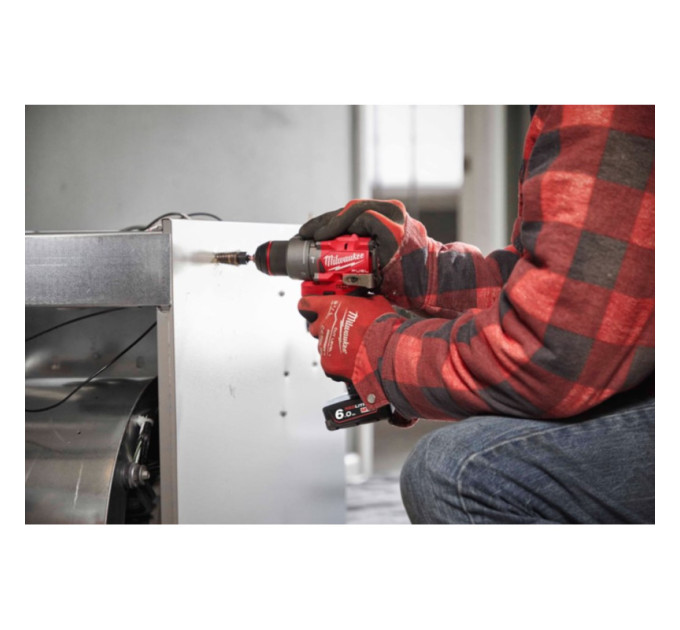 Дриль-шуруповерт акумуляторна безщіткова ударна MILWAUKEE M12 FPD2-0 (37/45 Нм) (каркас)