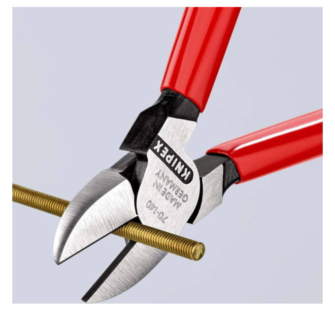 Кусачки боковые (бокорезы), Ø4,0мм, 140мм KNIPEX 70 01 140 EAN, фосфатированные