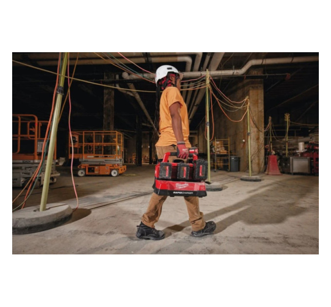 Зарядное устройство MILWAUKEE M18 PC6 (на 6 акк.) PACKOUT, (замена на 4932498551)