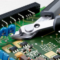 Кусачки Electronic Super Knips Ø1,6мм, 125мм KNIPEX 78 61 125 ESD SB (в блистере)