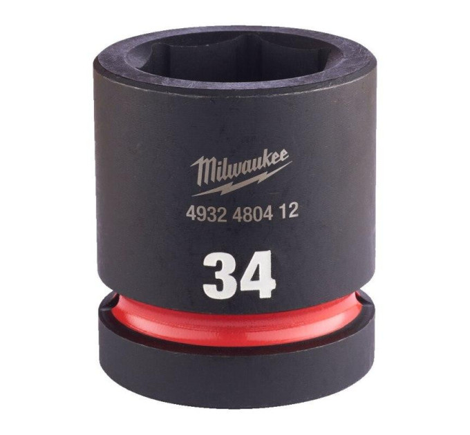 Головка ударная ShW 1'' 6гр. STD MILWAUKEE, 34мм