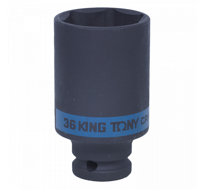 Головка ударная 1/2" KING TONY, 36мм (6 гранн.) удлиненная