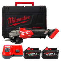 Шліфмашина кутова - болгарка акумуляторна безщіткова MILWAUKEE Ø125мм M18 FHSAG125XB2-802X