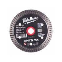 Диск алмазный MILWAUKEE DHTS 76, Ø76мм, (керамогранит, плитка)