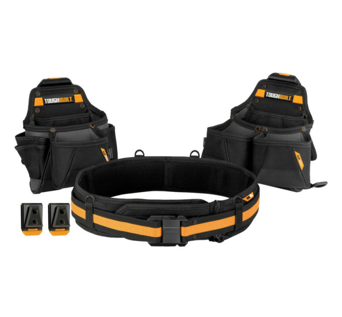 Комплект ремень+сумки ( 3 предмета) ClipTech TOUGHBUILT TB-CT-111-3P