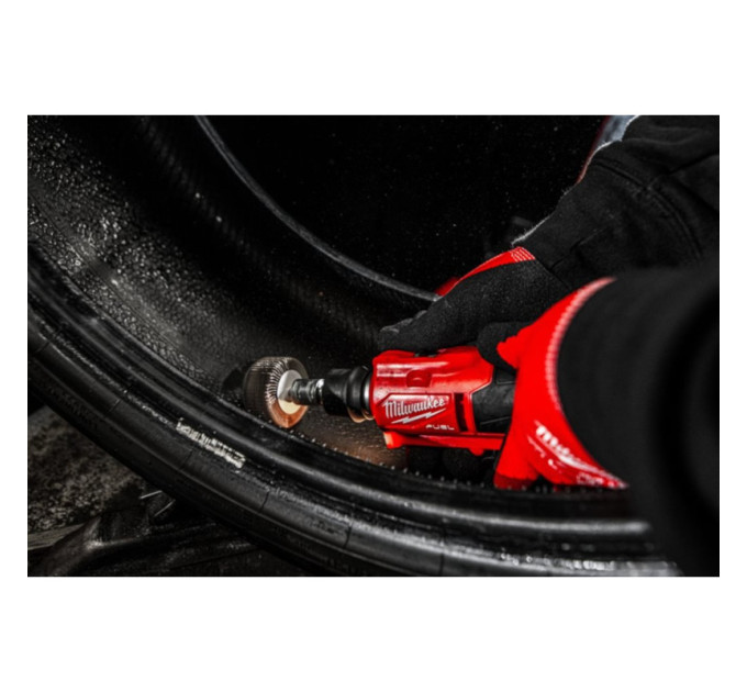 Машина прямошліфувальна акумуляторна безщіткова для обробки шин MILWAUKEE M12 FTB-0 (каркас)