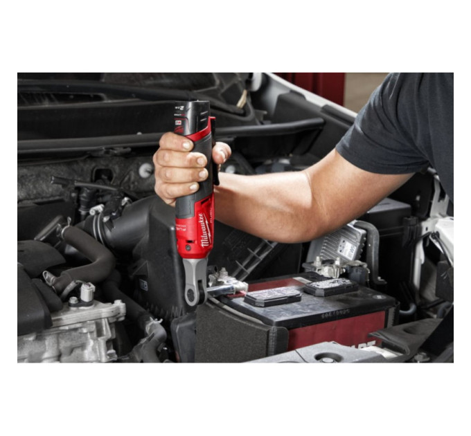 Трещітка акумуляторна безщіткова MILWAUKEE 1/4" (47 Нм) M12 FHIR14-0 (каркас)