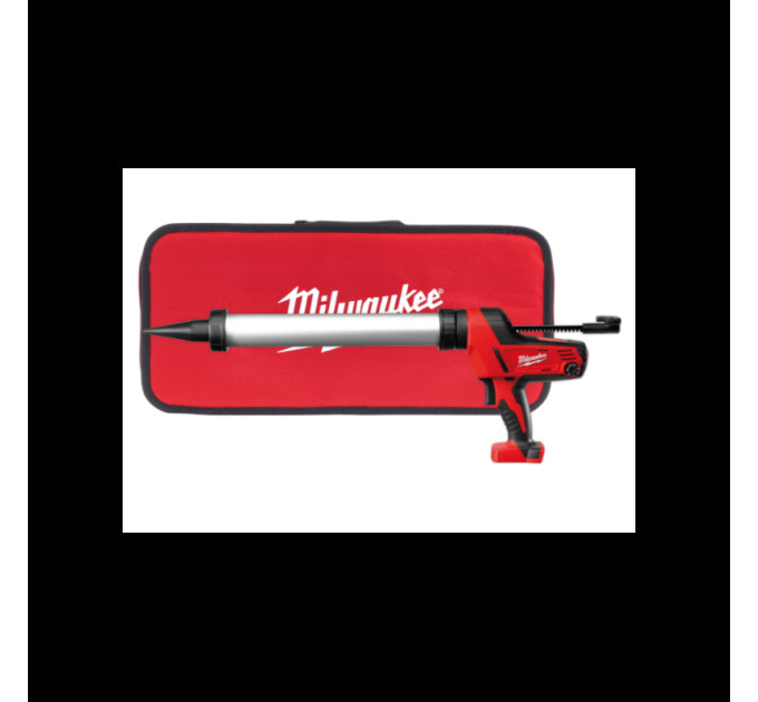 Пистолет для герметика аккумуляторный MILWAUKEE C18 PCG/600A-0B (600мл) (каркас)