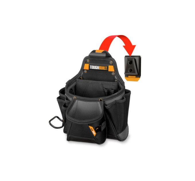 Строительная поясная сумка ClipTech TOUGHBUILT TB-CT-01