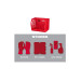 Корзина перфорированая PACKOUT MILWAUKEE (172x252x190мм)