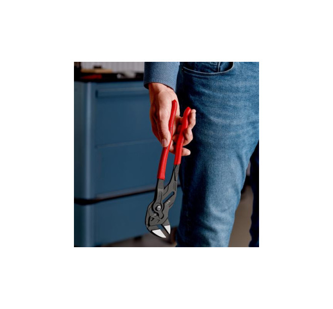 Клещи переставные-гаечный ключ, Ø68мм KNIPEX 86 01 300, фосфатированные