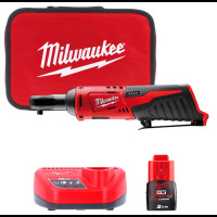 Трещётка аккумуляторная бесщёточная MILWAUKEE 1/4